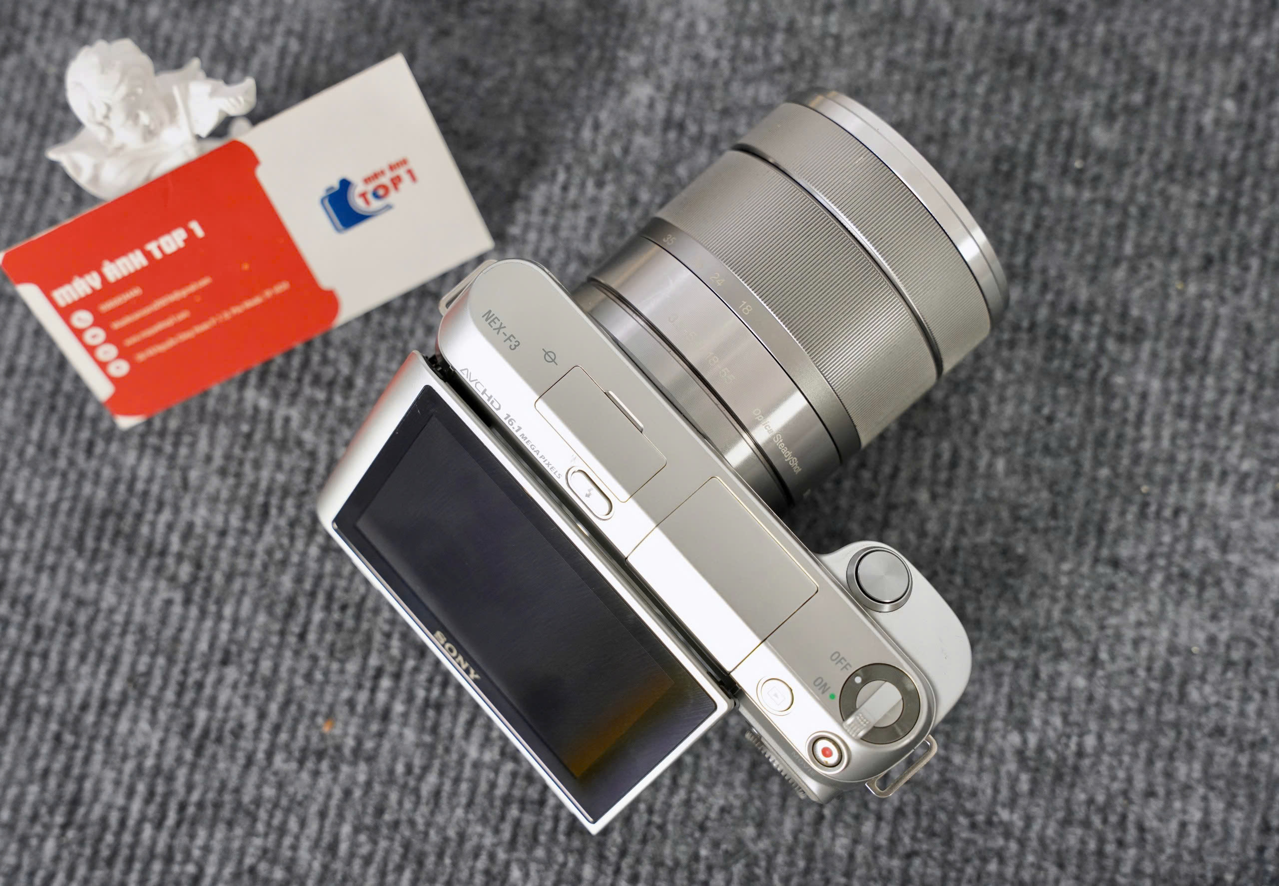 [ジャンク品]SONY NEX-F3 SONY NEX-F3 + LENS KIT 16-50MM - HÀNG CŨ